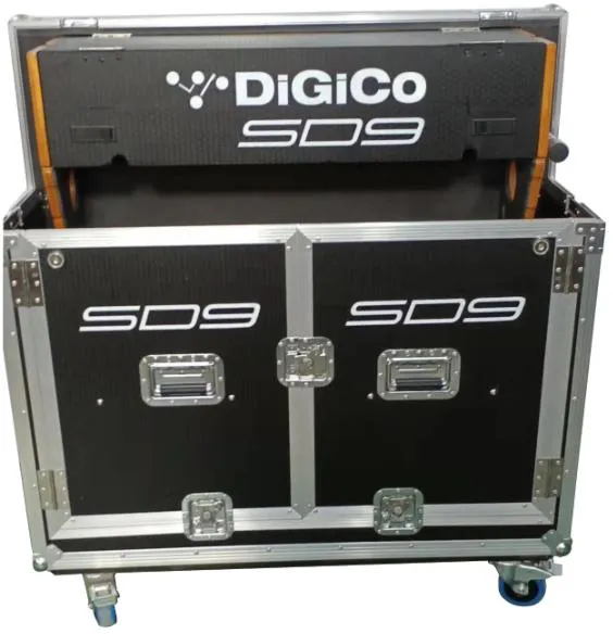Digico SD9 Hydraulic Flight case